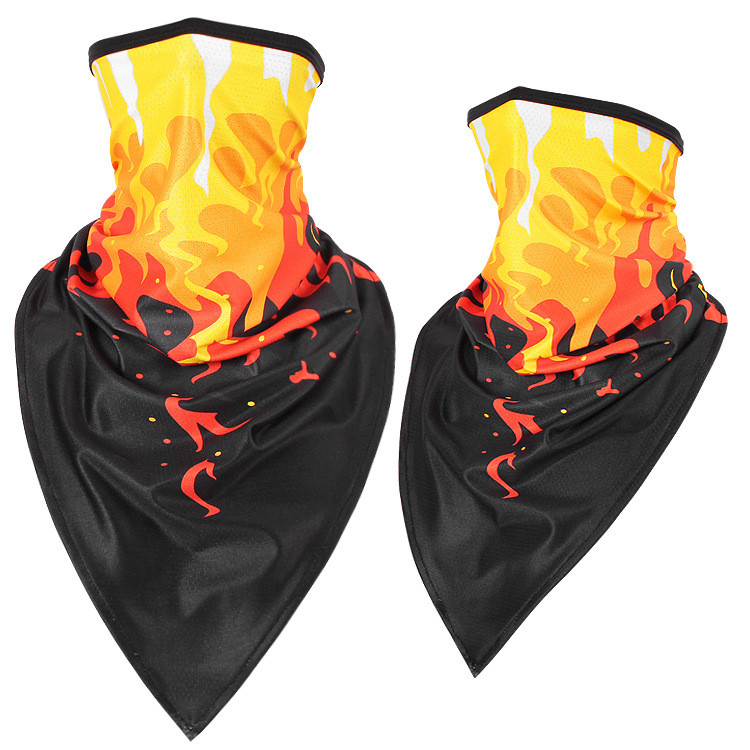 Premium Factory-Made Custom <a href='/bandana/'>Bandana</a> with Ear Loop Neck Gaiter Face Cover