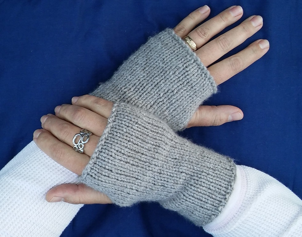 Fingerless Gloves Long Glove Black Knitting Pattern For Beginners  mtga