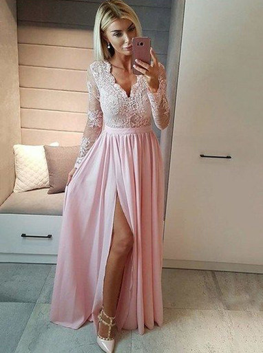 Modest Prom Dresses|Cheap prom dresses with sleeves,plus size available