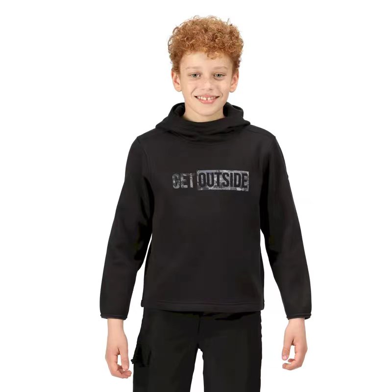 Factory Direct Kids' Black Extol Hoodie - Shop Now for Quality & Comfort!