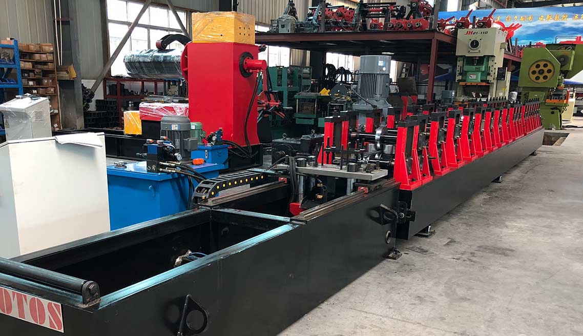 HDG Strut Channel Roll Forming Production Machine Thailand