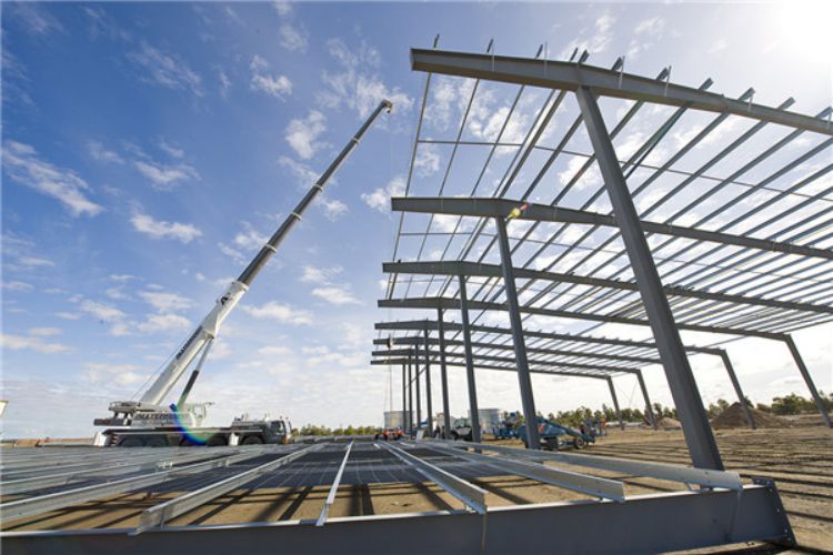 Buy prefabricated steel building/steel structure/building/building construction profile - Qingdao XGZ Steel Structure Co.,Ltd