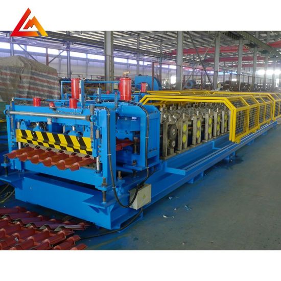 High Quality Tile Roof and Wall Tile Metal Cold Roll Forming Machine - Tile Making Machine - <a href='/building-material/'>Building Material</a> Making Machinery - Manufacturing & Processing Machinery - Products - Kskuntai.com