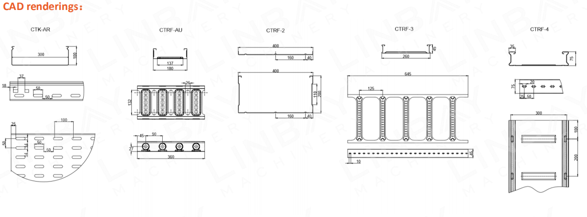 3D CAD cable tray roll forming machine (3)