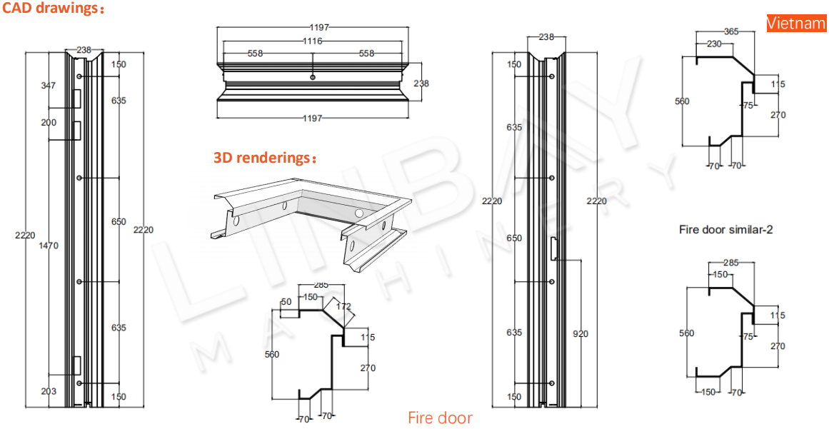 3D CAD roll forming machine (1)