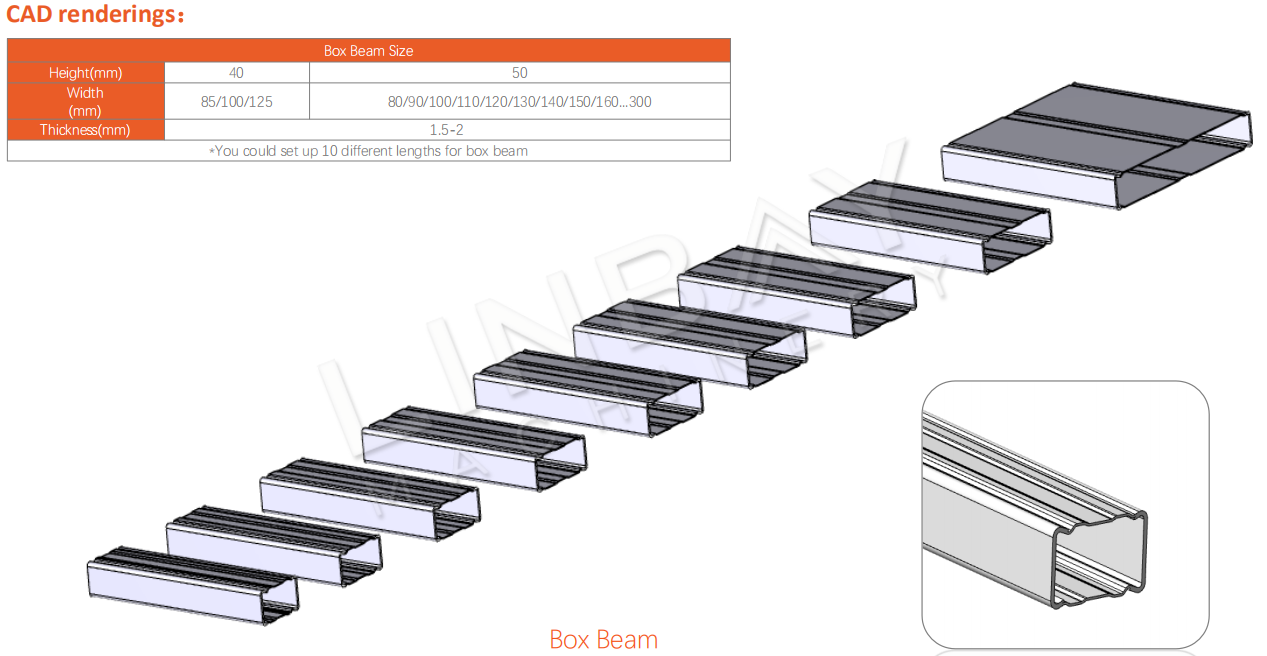 Box Beam Roll Forming Machine CAD