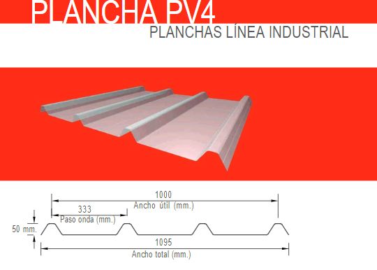 PLANCHA PV4