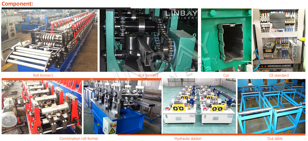 Step Beam Roll Forming Machine Component