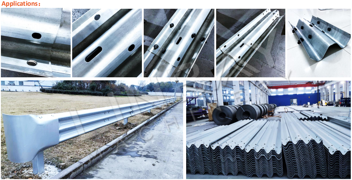 application of highway guardrail roll forming machine (5)