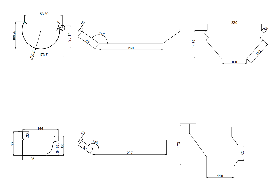 gutter roll forming machine