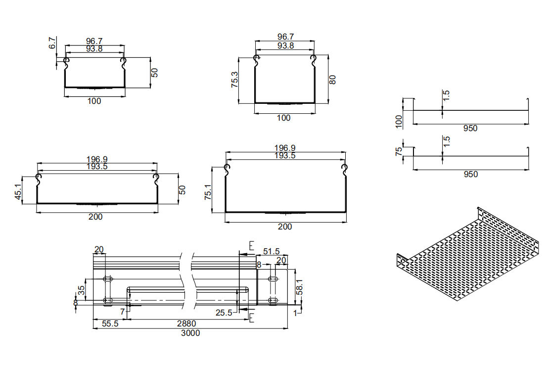 profile cable tray roll forming machine  (1)