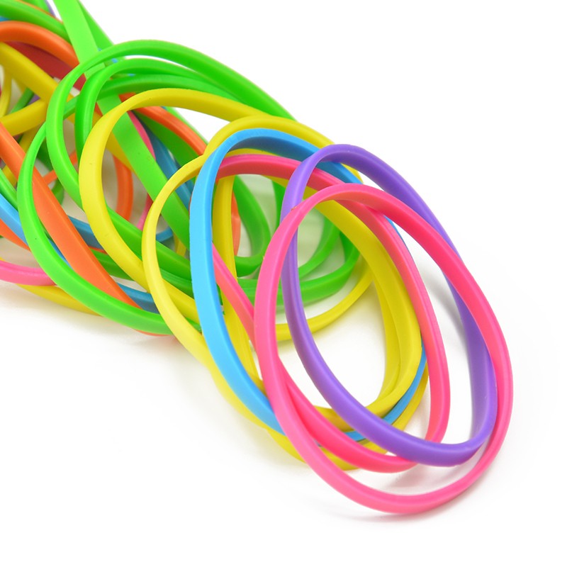 High Quality TPR Rubber Bands in Assorted Colors - Direct from Factory