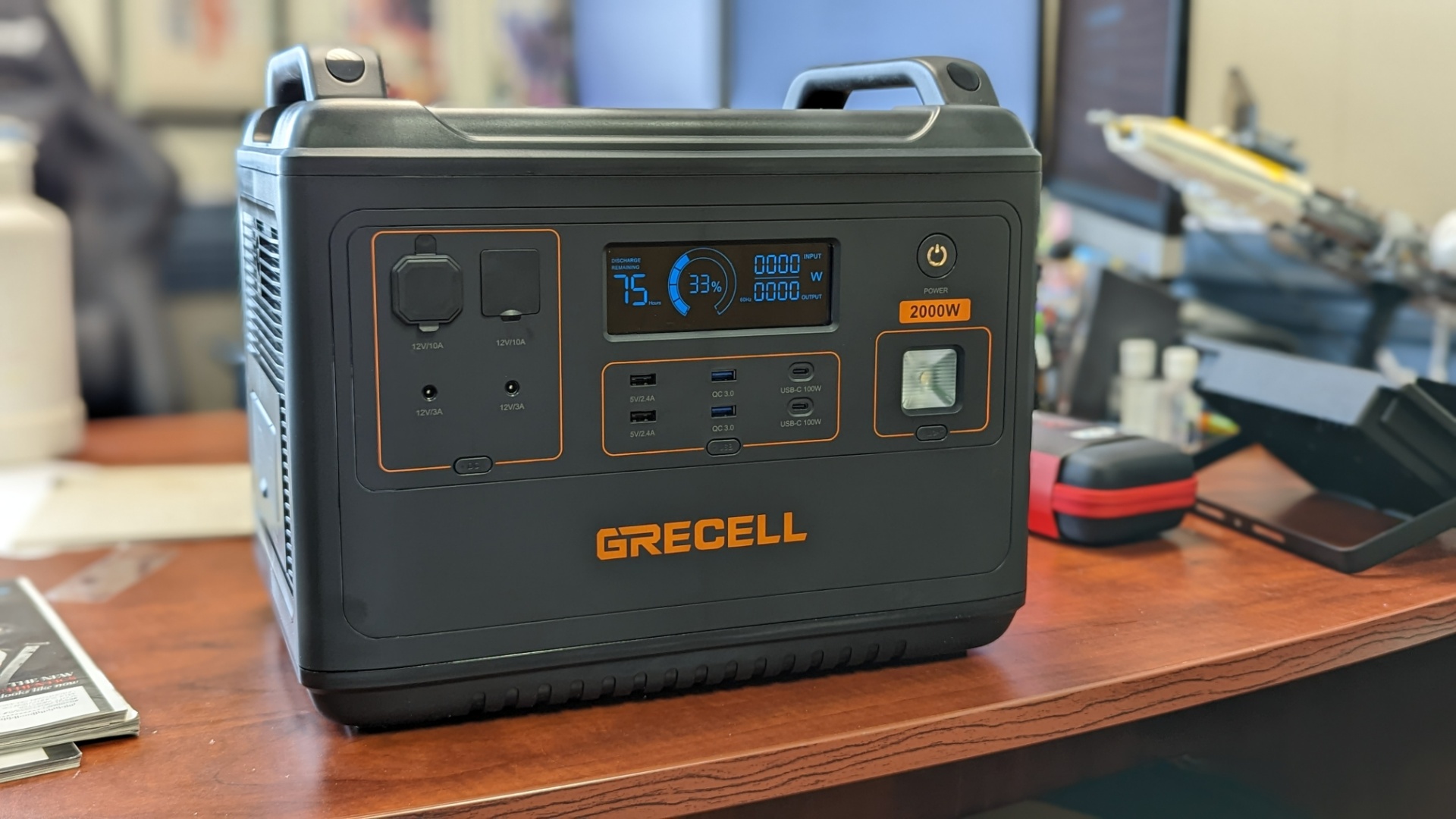 GRECELL 2000W <a href='/portable-power-station/'>Portable Power Station</a> is an all-in-one solution for home and away