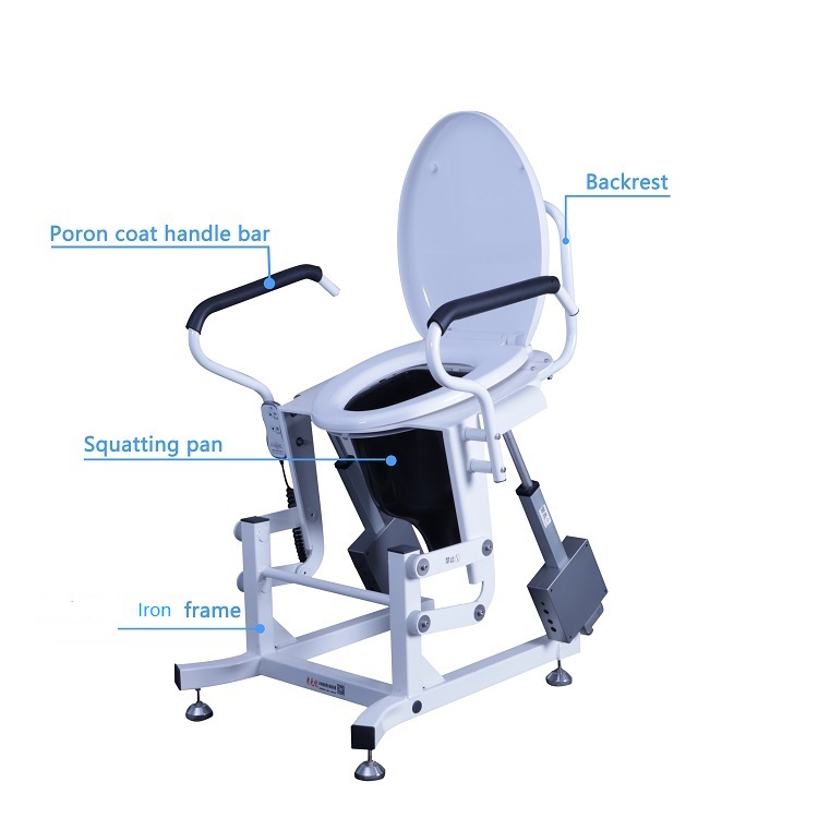 Factory Direct: Innovative Electric <a href='/toilet-lift/'>Toilet Lift</a>ing Chair with Bathroom