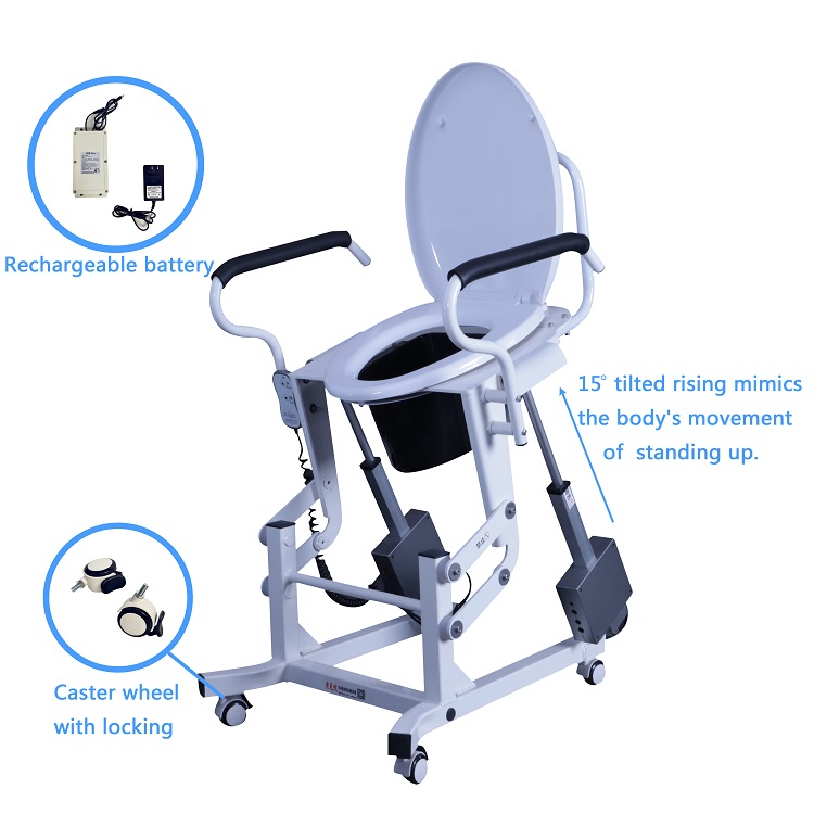 Factory Direct: Get Mobile <a href='/powered-toilet-lift/'>Powered <a href='/toilet-lift/'>Toilet Lift</a></a>s with Bathroom Attachment