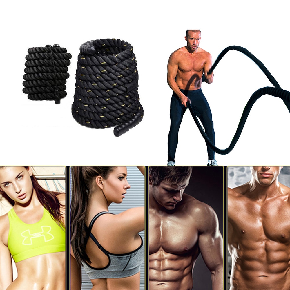 Battle Ropes: Sports Fitness Equipment For Workout - ForeSport