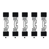 C ISO18000-6C UCODE 8 UHF RFID Sticker Inlays for Retail