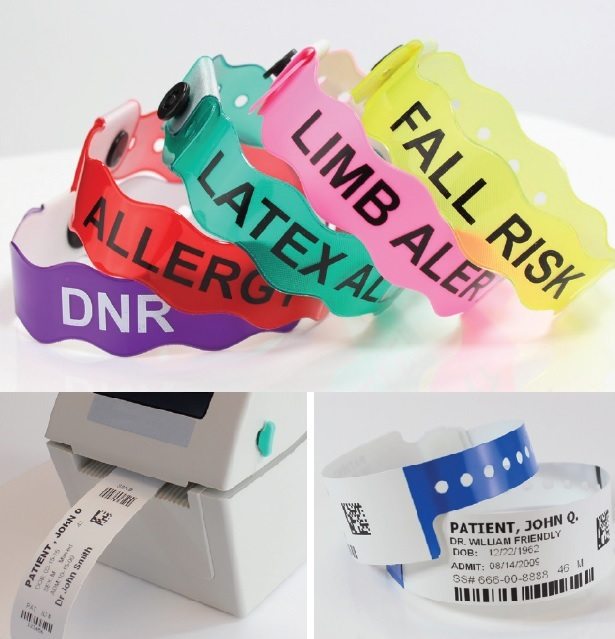 Hospital & Patient Identification Wristbands, Labels and Medical ID <a href='/bracelets/'>Bracelets</a>