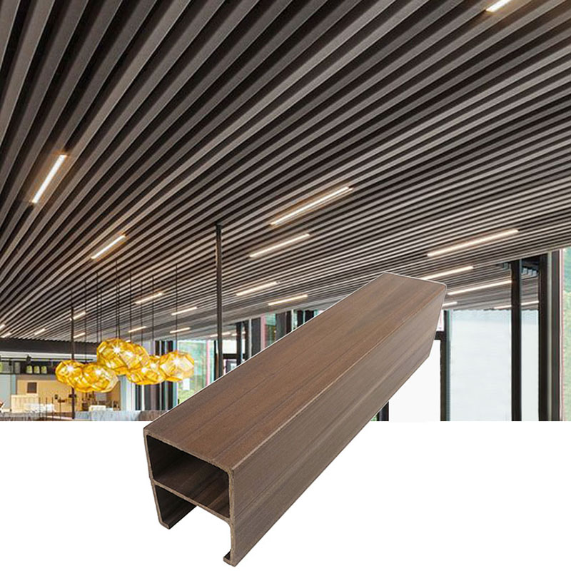 WPC Composite Ceiling Decoration False Ceiling 40*55mm - Factory Direct Pricing for High-Quality Products