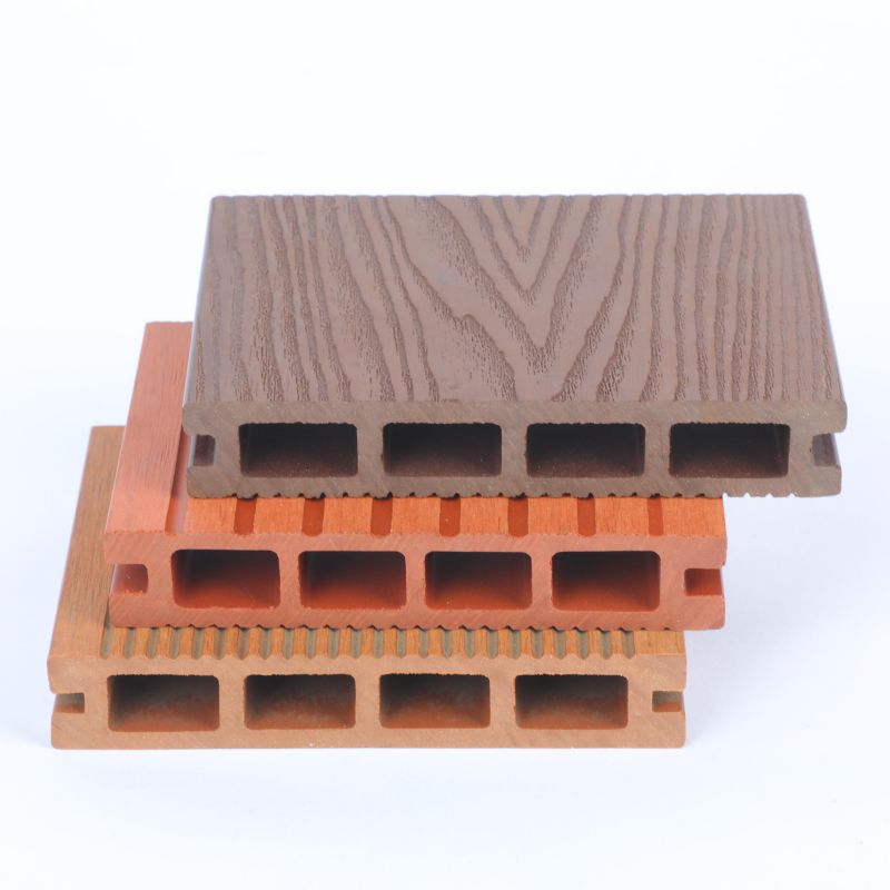 Outdoor WPC Square hold Decking with size 140*20mm