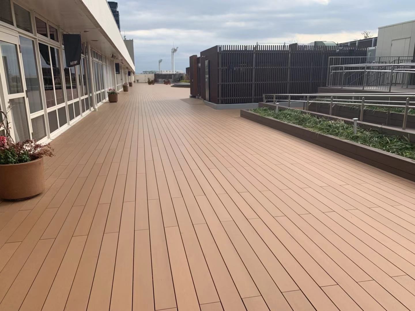 water proof outdoor flooring  WPC <a href='/composite-wood-decking/'>Composite <a href='/wood-decking/'>Wood Decking</a></a>  Seven Trust