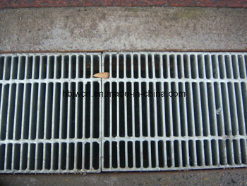 Walkway Expanded Steel Bar Grating Galvanized Ditch Cover Trench Drain Plate