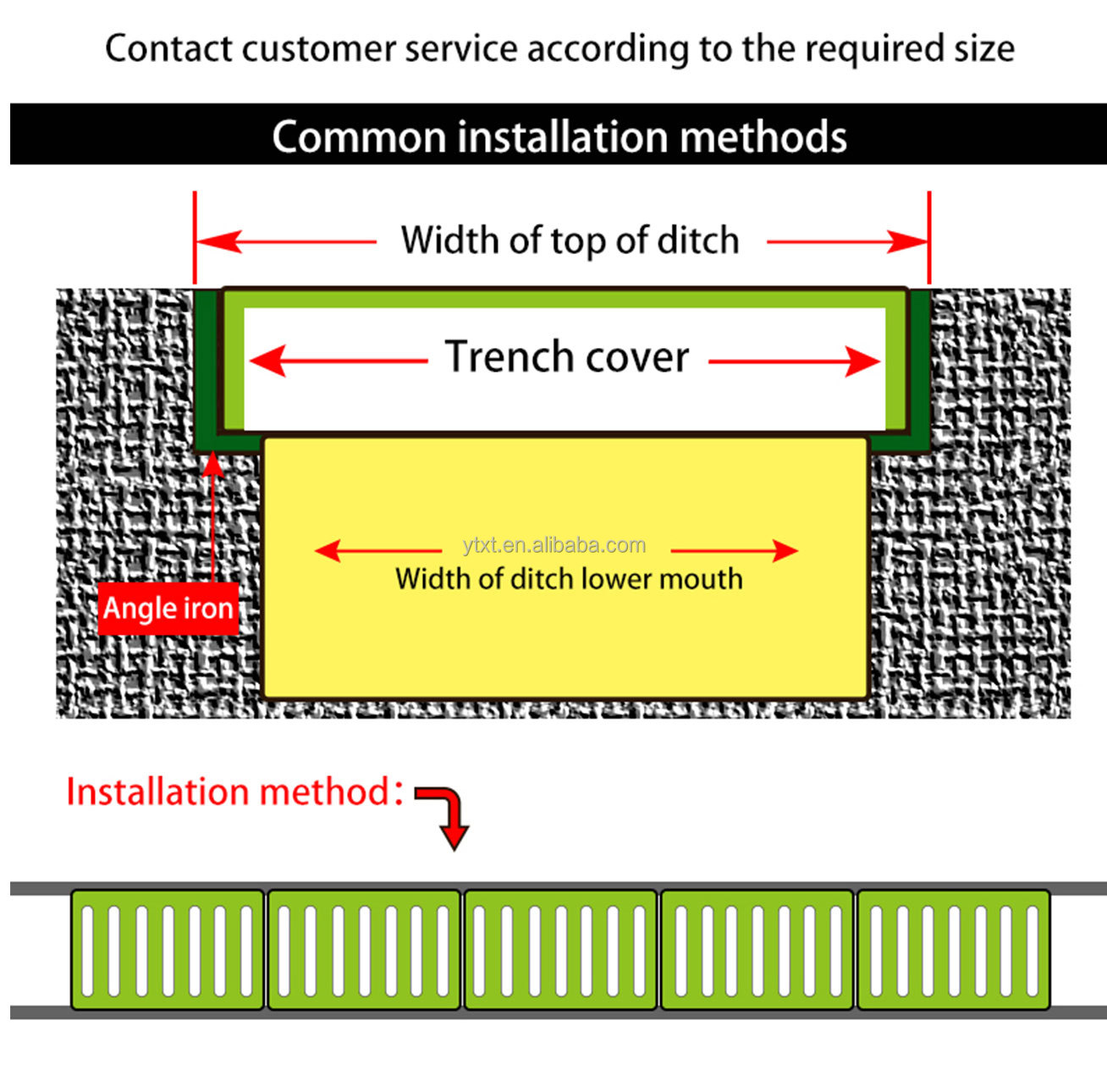 Fabricate Stainless Food Grate Tank Hot Dip Galvanized Steel Mesh Flooring Open