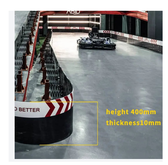 Factory Direct: HVFOX Indoor Barrier <a href='/go-kart/'>Go Kart</a> Track Rubber for High-Quality Karting Races