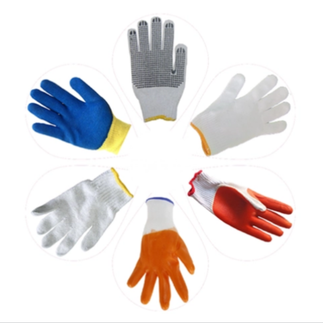 Factory-direct Safety Gloves: Durable Cotton, Canvas & Rubber Protection