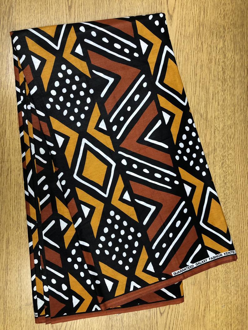 Wholesale Black/Pink African Print/ African fabric Shop/ Fabric Supplier/ African Print/ African quilt/ Supplies/Kitenge/ 6 yards WP728 by TessWorldDesigns