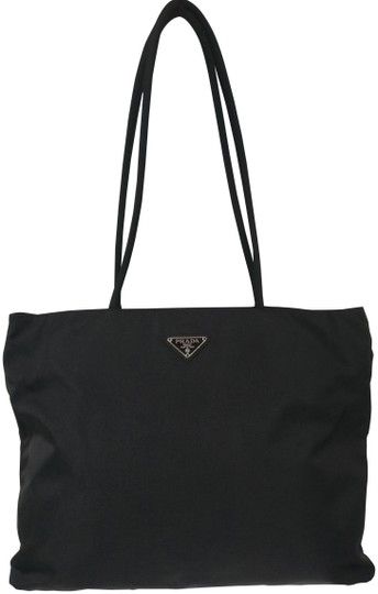 Prada Black Tessuto Nylon Ruffle Bauletto Bag  Reluvme