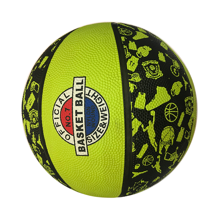 Custom Made Colorful Kids Sport <a href='/ball/'>Ball</a> Products Official Weight Size 3 5 6 7 Natural Rubber <a href='/basketball/'>Basketball</a>s