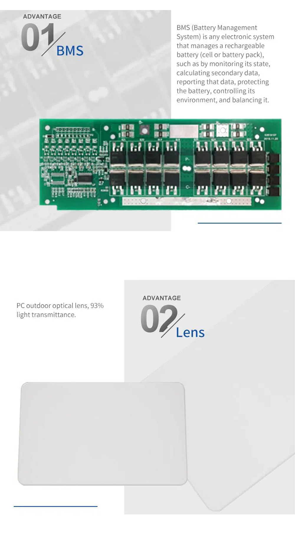 Small Capacity battery with lamp (2)