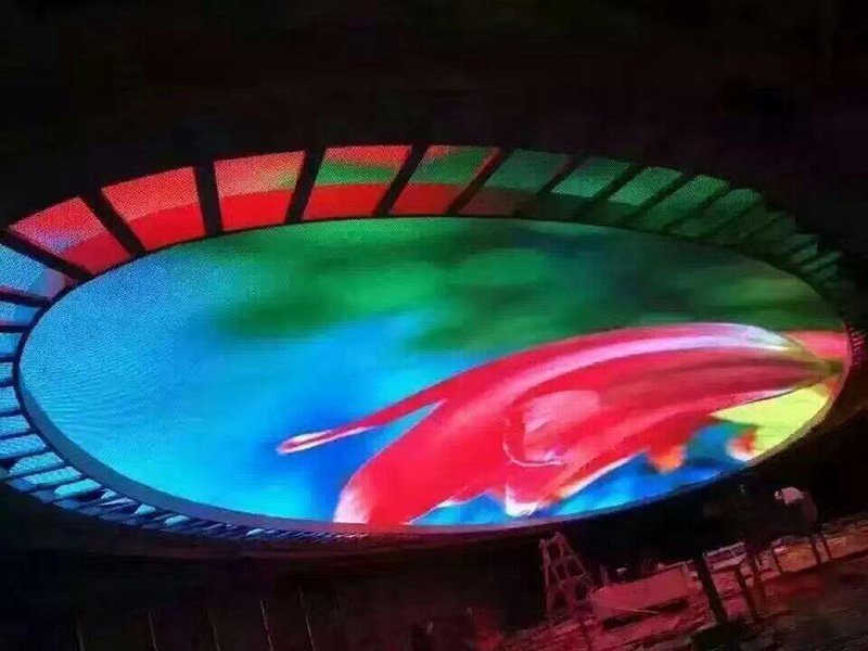 Round LED Display Circular LED Screen | LeemanLed Round LED Display