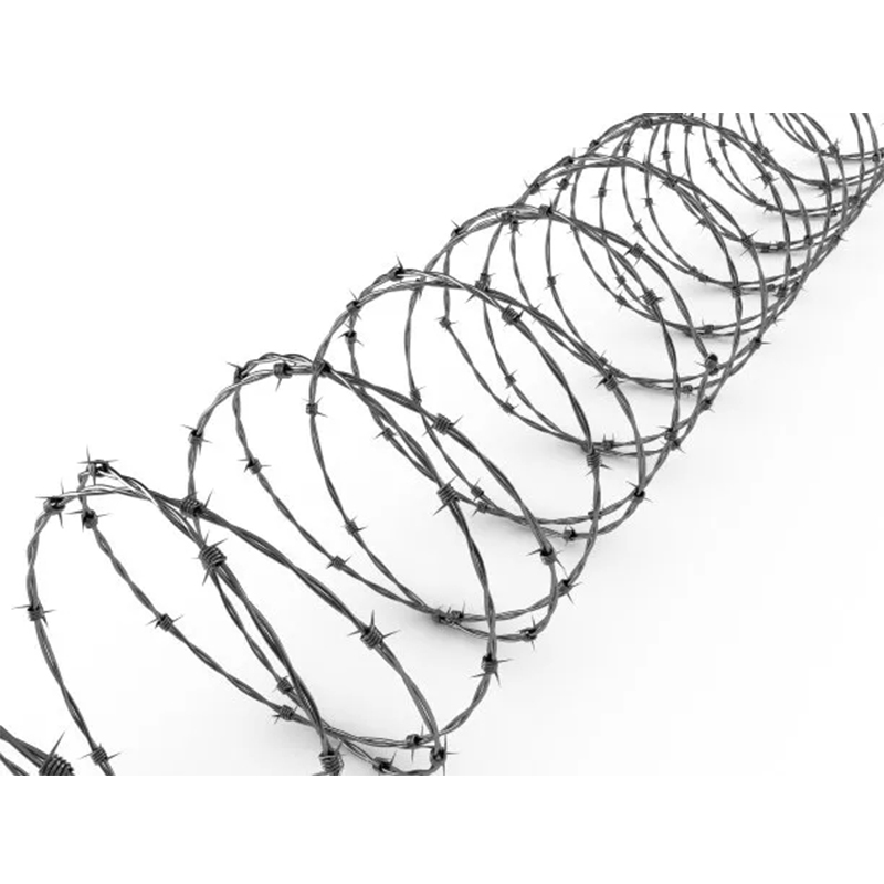 Get Double Strand 4 Points Barbed Wire for Fence Direct from Factory - Hot Dipped Galvanized 2.5mm Main Wire