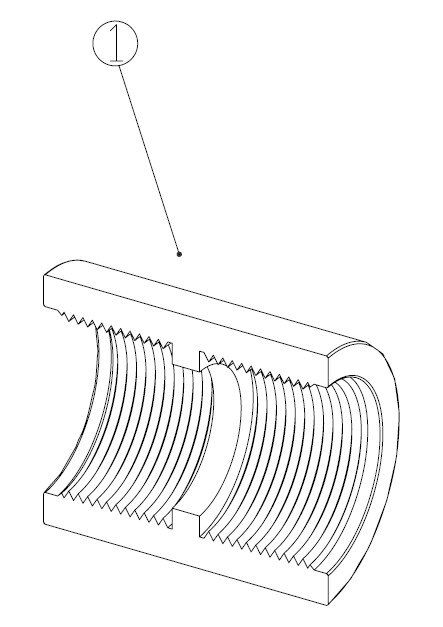 X7031 Female Couping