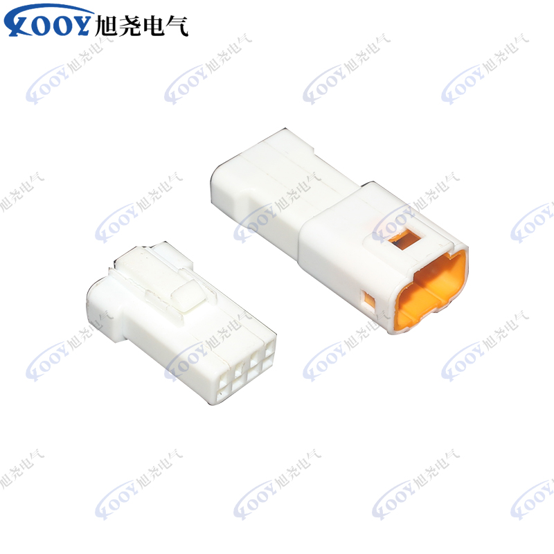 Factory direct white 4 hole 04T 04R-JWPF-VSLE-S car connector