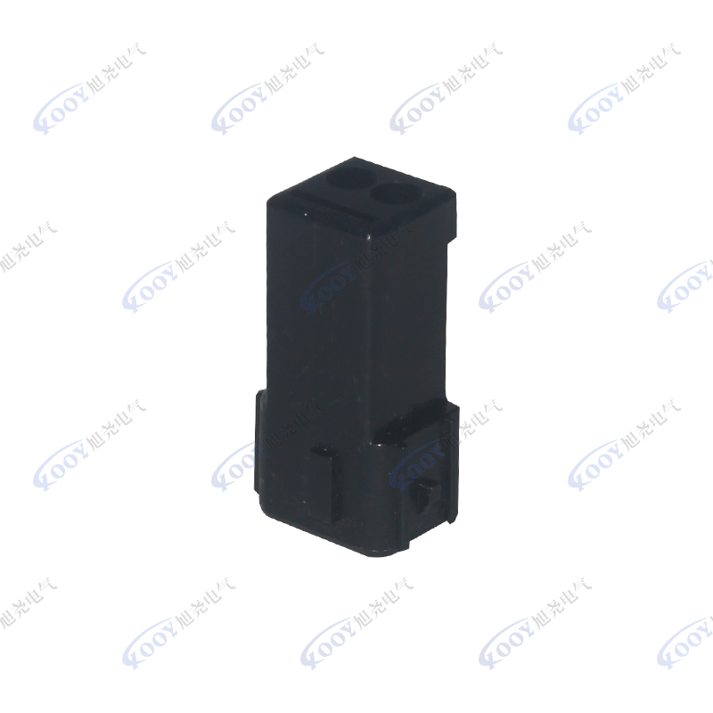 Factory direct sale black 2 hole DJ7022-2.2-11 car connector