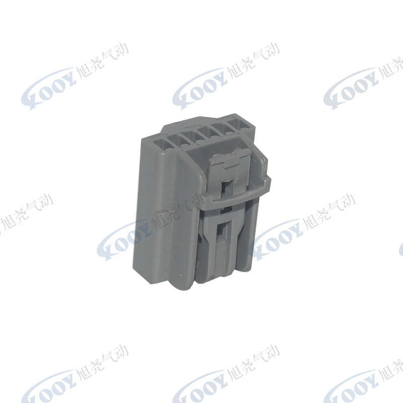 Factory direct sales gray 6-hole DJ7064-0.6-21 car connector