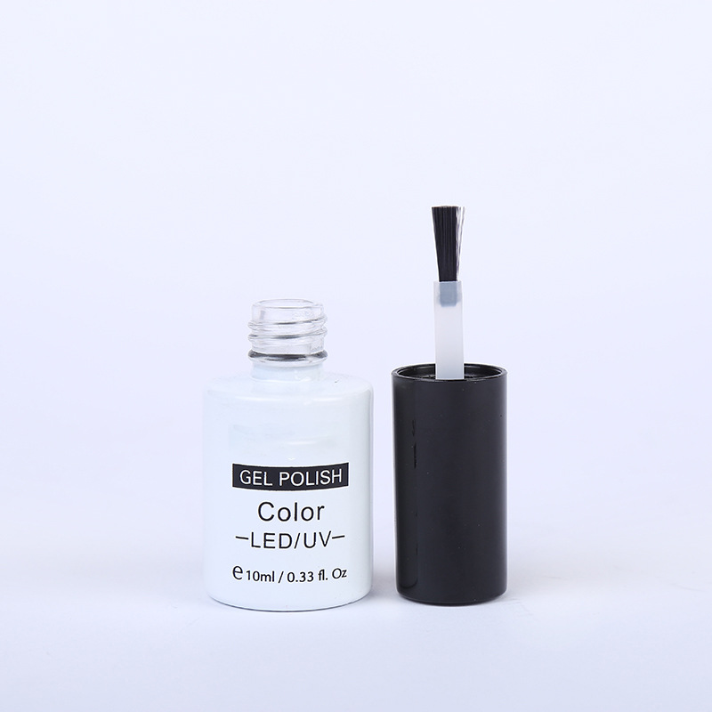Premium 10ml White UV Gel <a href='/nail-polish-glass-bottle/'>Nail Polish Glass Bottle</a>s | Factory Direct Supply