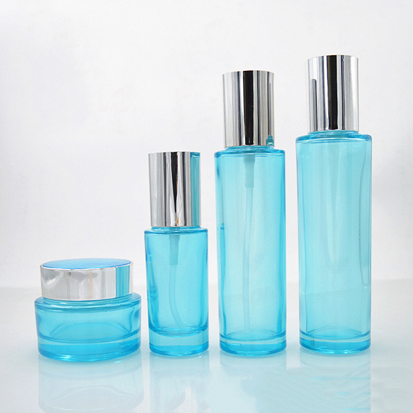 50g /40ml 100ml 120ml frosted glass cosmetic bottle with pump wholesale