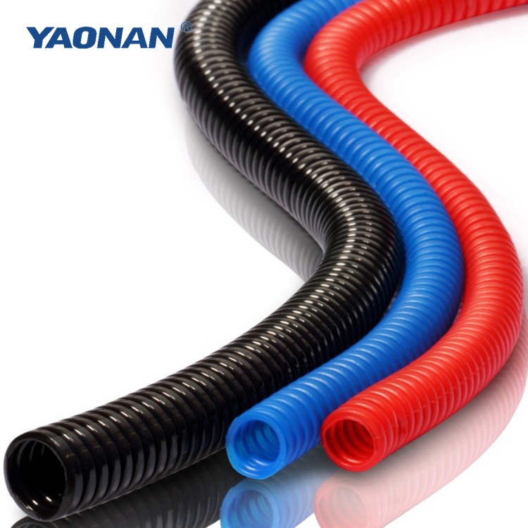 Factory direct Bellows Plastic Thread Car Hose, Large Diameter PE Black Color Flexible - High-Quality Solutions for your Automotive Needs