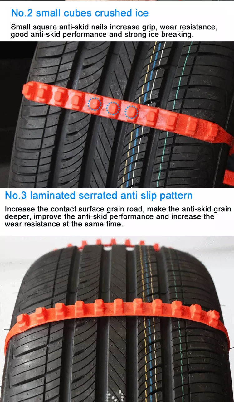 Plastic Zip Car Tire Anti-Slip Cable Tie 02