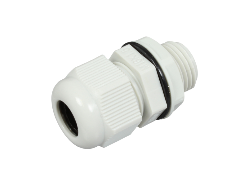Plastic cable gland PG48 IP54 white | Scat technology