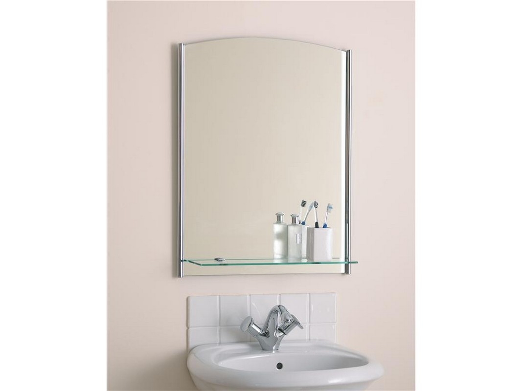 <a href='/bathroom-mirror/'>Bathroom Mirror</a>s - Windsor Decorative Mirror with Shelf by Empire Industries | KitchenSource.com