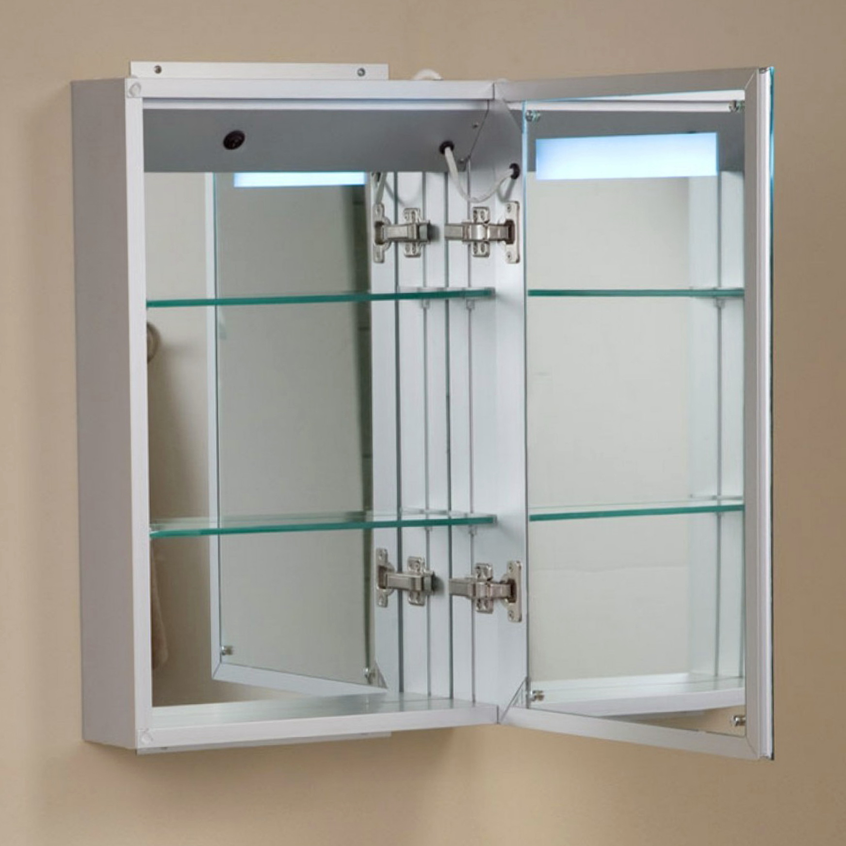 Bathroom Mirrors - Windsor Decorative Mirror with Shelf by Empire Industries | KitchenSource.com