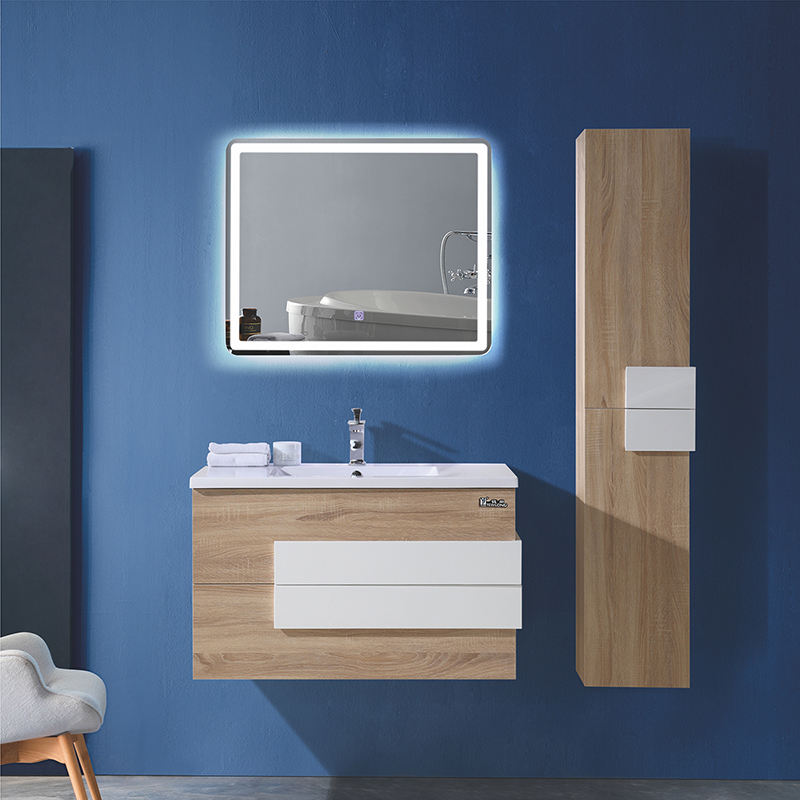 Factory-Direct Modern Bathroom Cabinet with PVC Handle and Plywood Body, <a href='/waterproof/'>Waterproof</a> for a Stylish and Functional Bathroom
