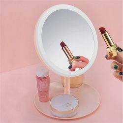 Lighted Wall Mount Magnifying Makeup Mirror Fresh Wall Lights Elegant Best Wall Mounted Makeup Mirror Lighted High | Spagic