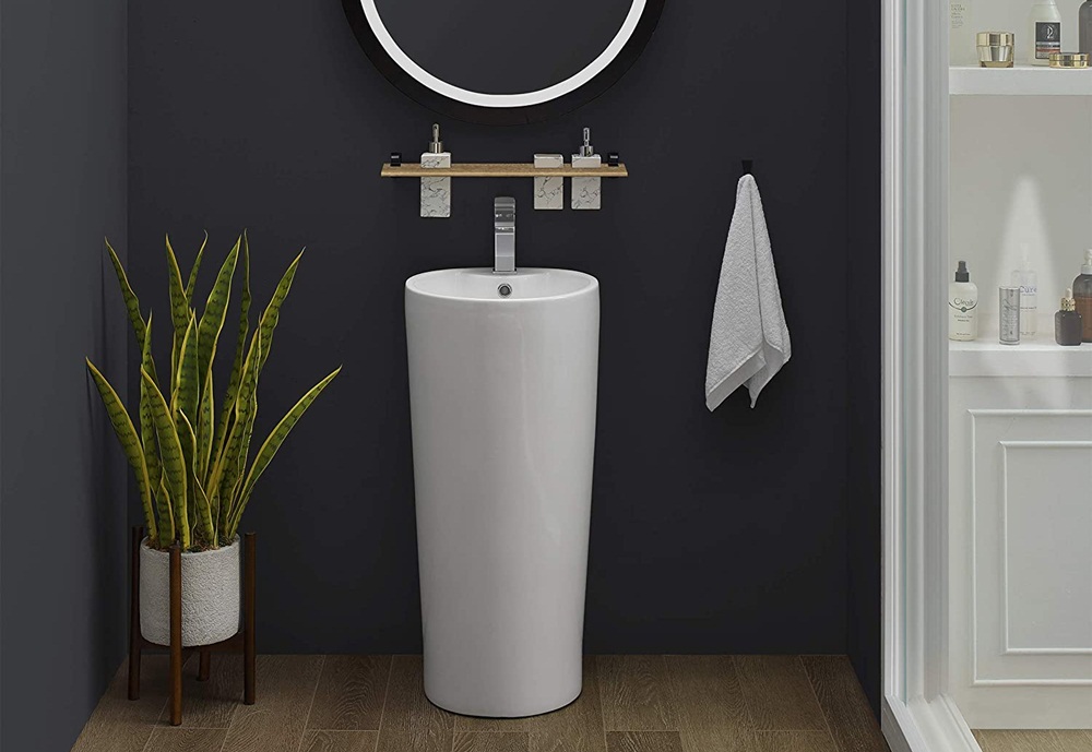 Sinks Pedestal Bathroom Sinks | Kitchens and Baths by Briggs - Grand-Island-Lenexa-Lincoln-Omaha-Sioux-City