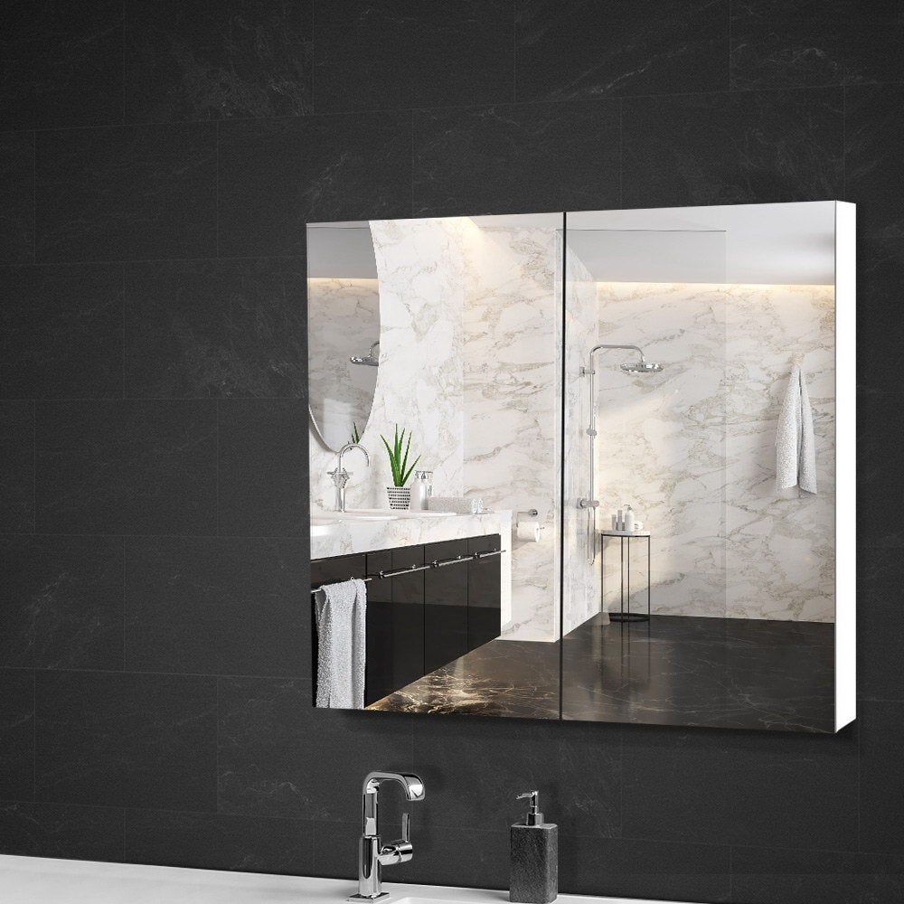 <a href='/bathroom-vanity-mirror/'>Bathroom Vanity Mirror</a> with Storage Cabinet - White  Wholesale Buy